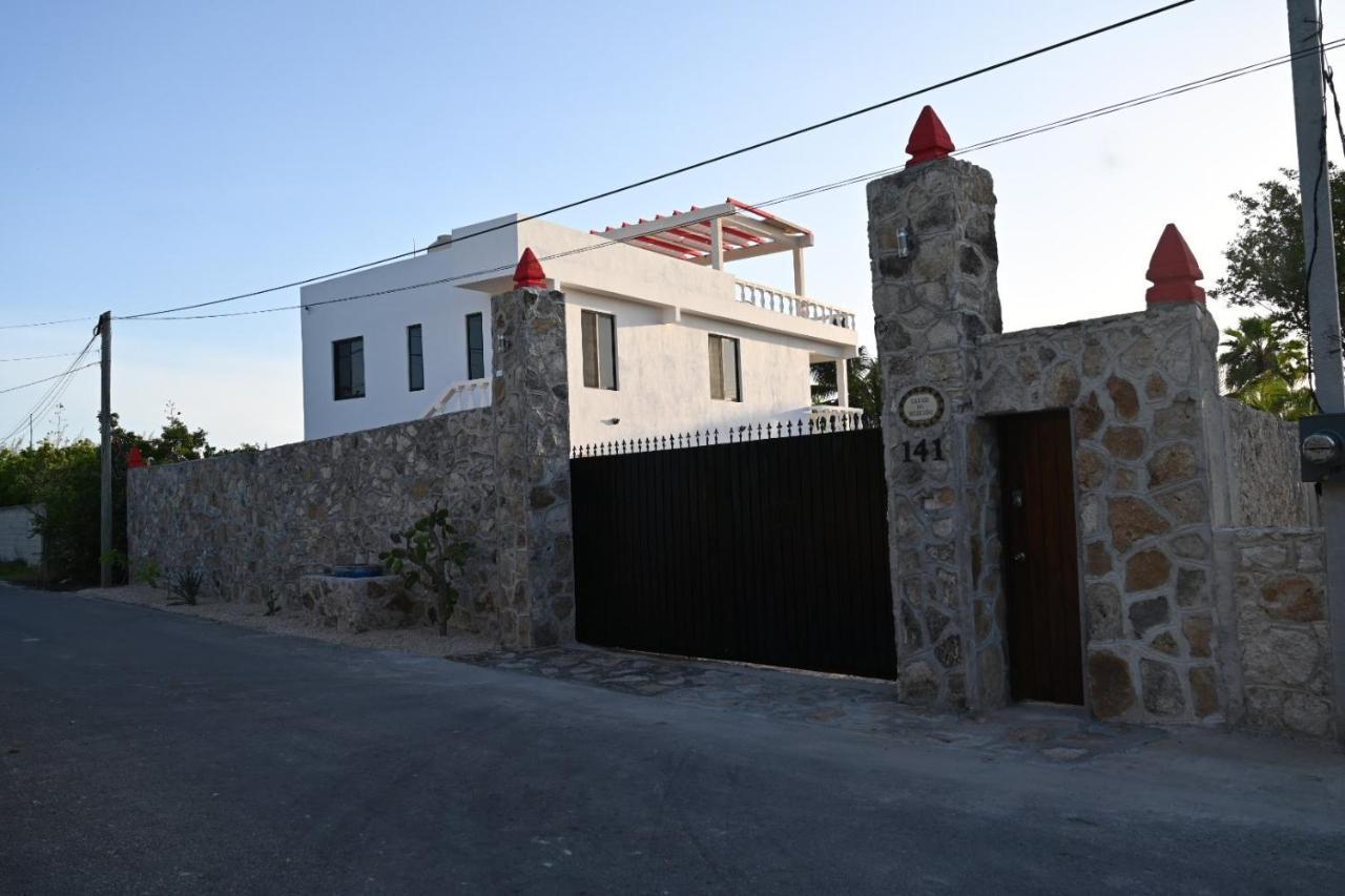 La Casa Del Mexicano Селестун Екстериор снимка